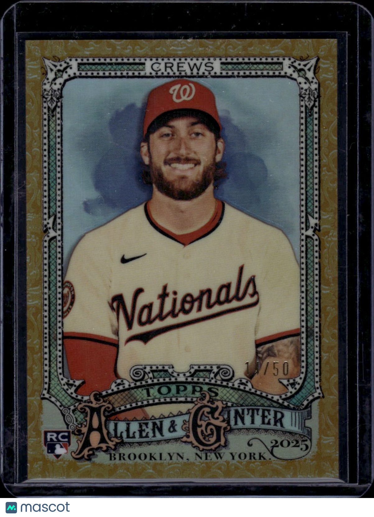 2025 Topps Allen & Ginter Dylan Crews RC 19/50