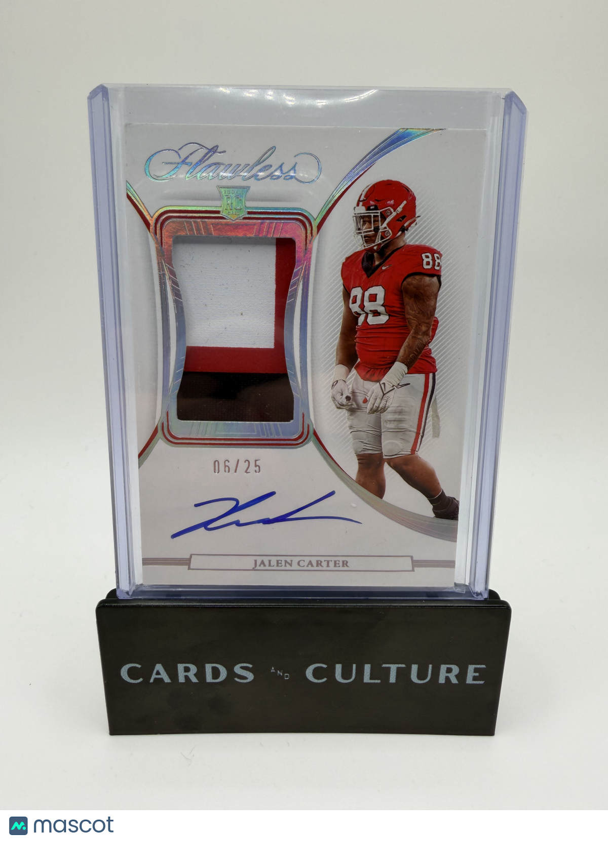2023 Panini Flawless Collegiate Jalen Carter /25 RPA