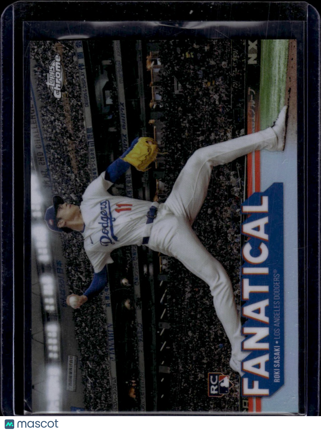 2025 Topps Chrome Fanatical Roki Sasaki RC
