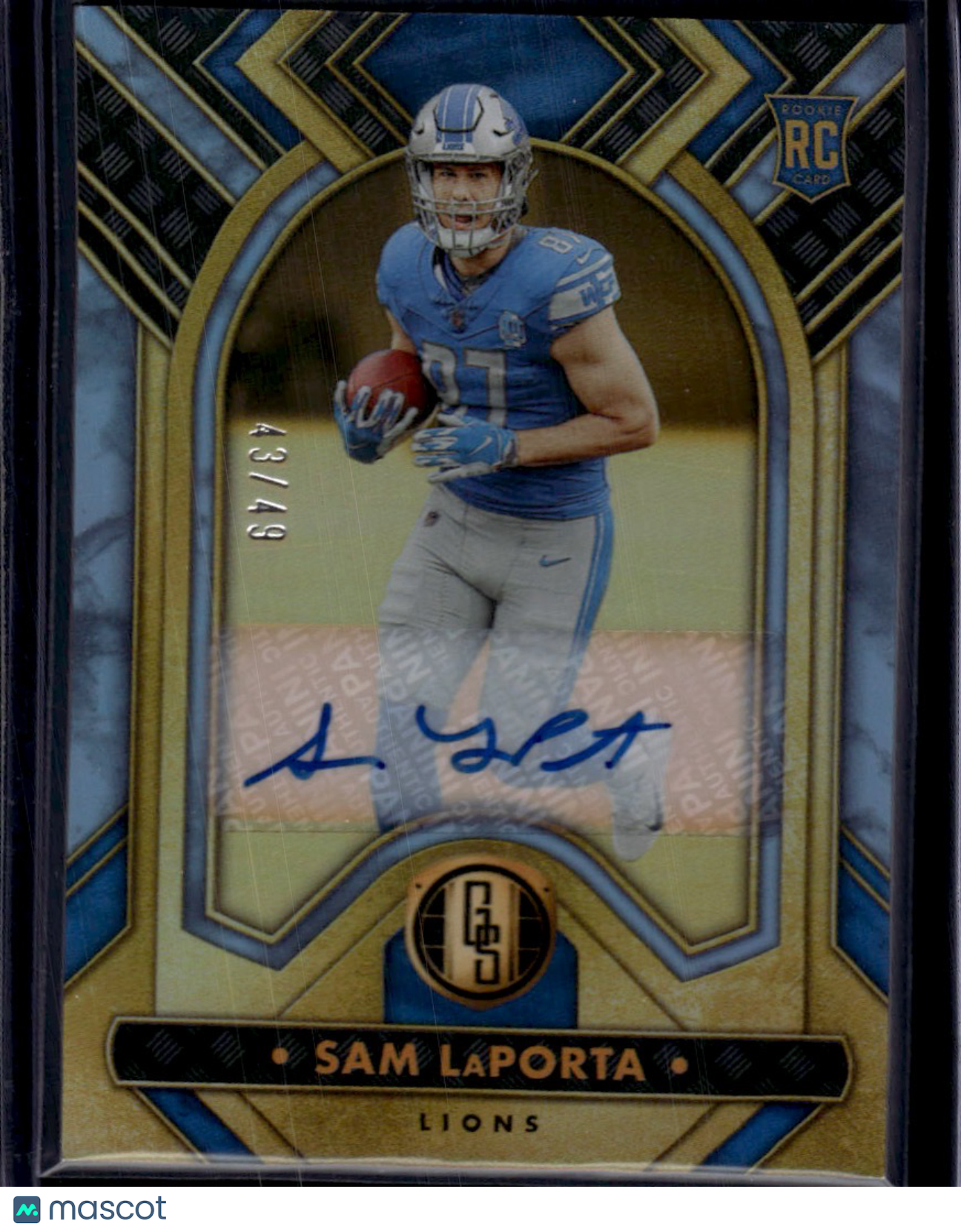 2023 Panini Gold Standard Sam LaPorta RC AUTO /49