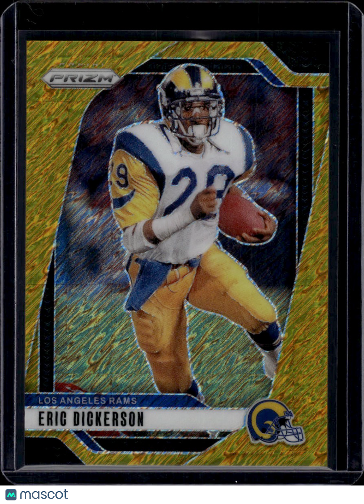 2024 Panini Prizm Football Eric Dickerson Gold Vinyl 03/10