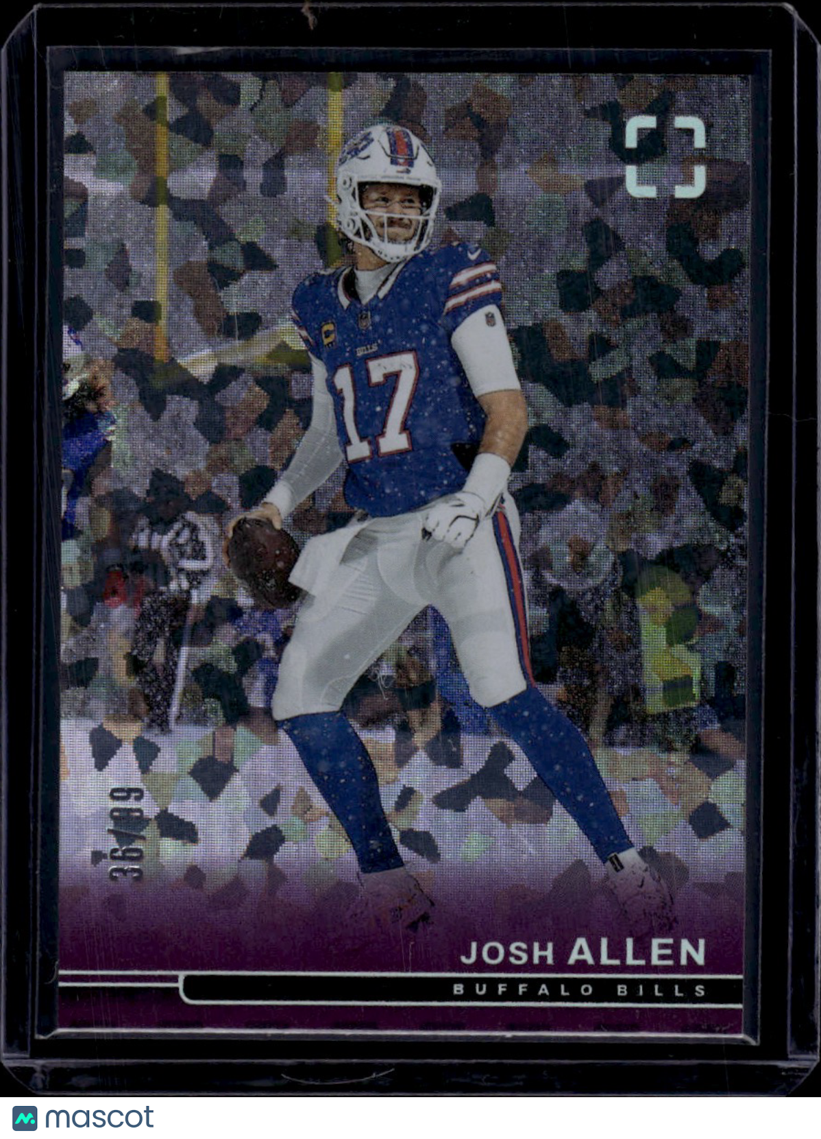 2026 Panini Photogenic Football Josh Allen Purple 36/89