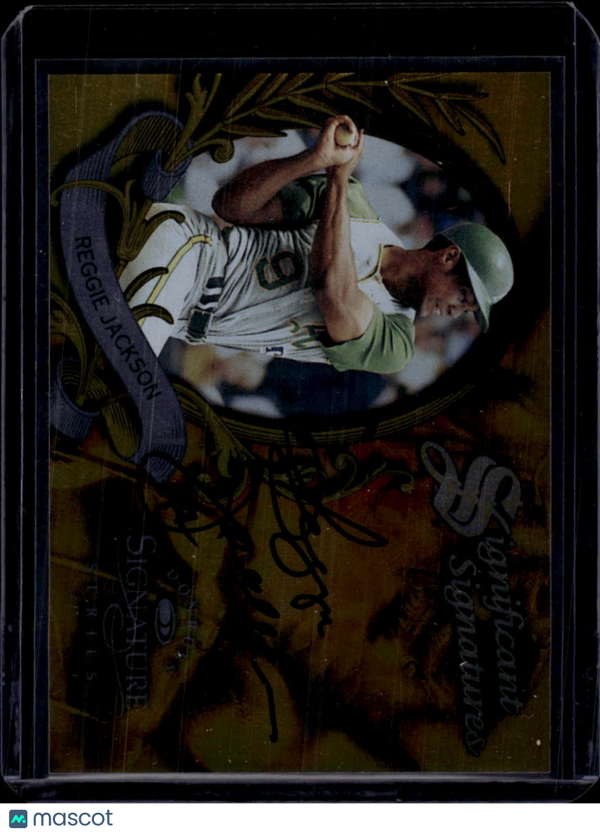 1997 Donruss Signature Significant Signatures Reggie Jackson 1271/2000