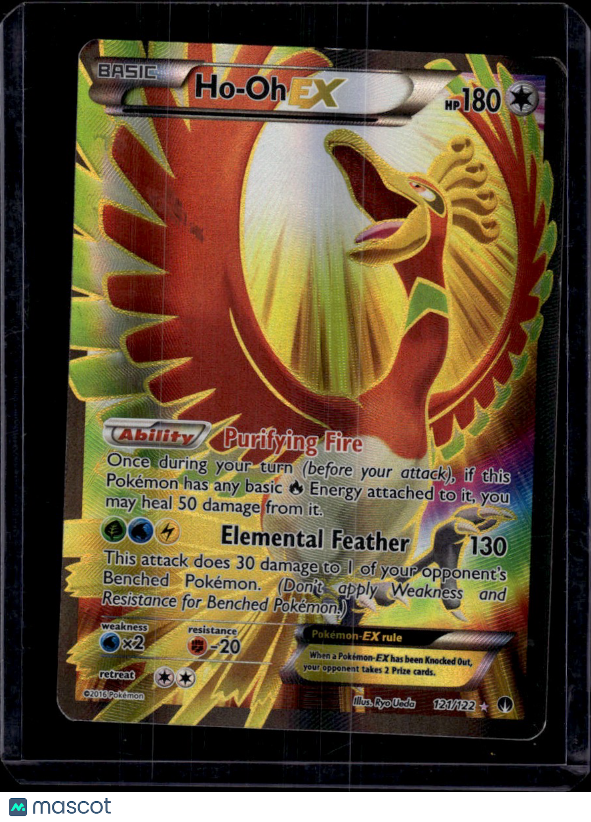 Pokemon 2016 BREAKpoint Pokemon Ho-Oh EX FA