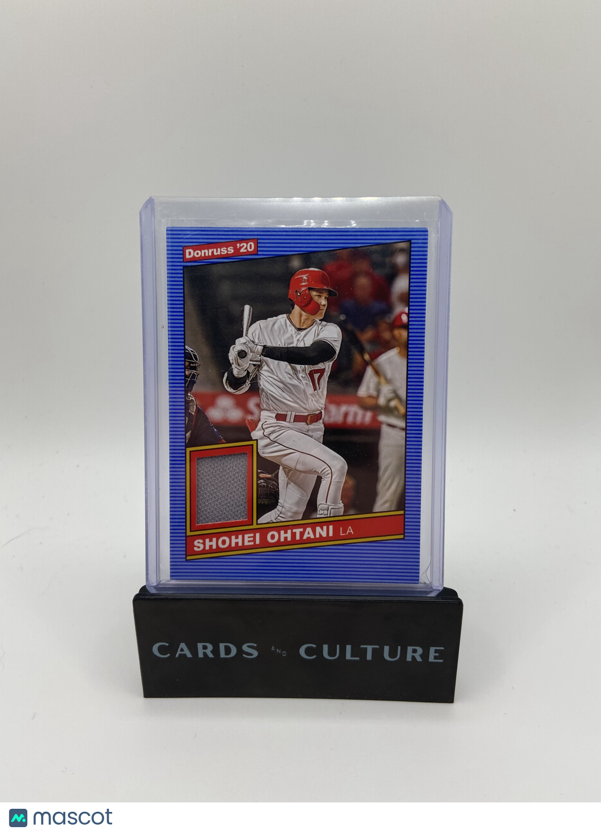 2020 Donruss Panini Shohei Ohtani Blue Jersey Patch Memorabilia