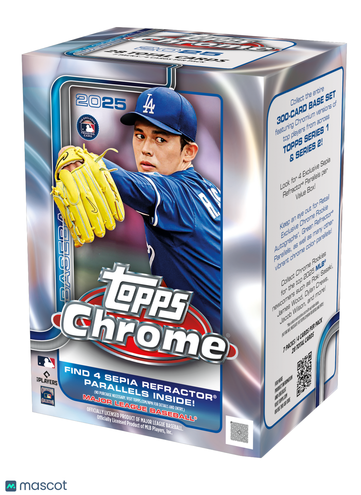 2025 Topps Chrome Baseball Blaster Box