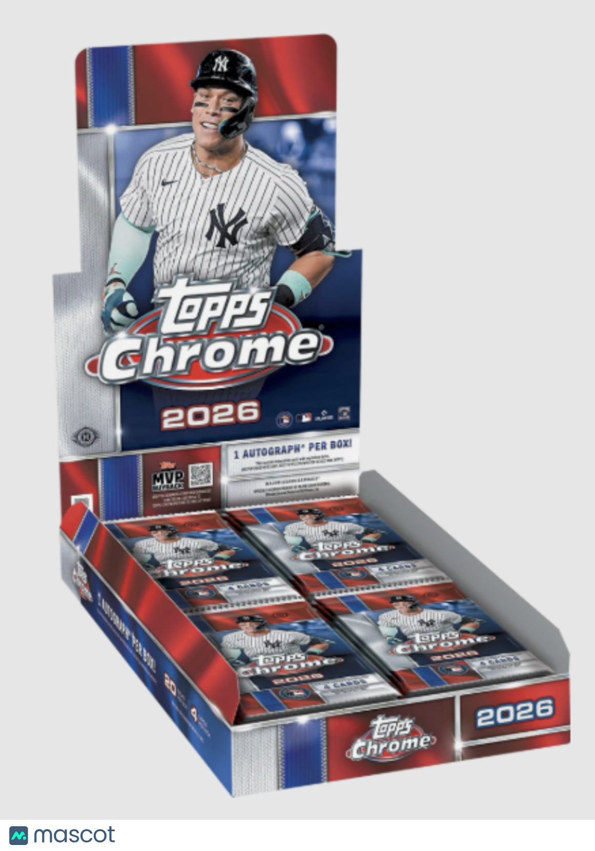 2026 Topps Chrome Baseball Hobby Box
