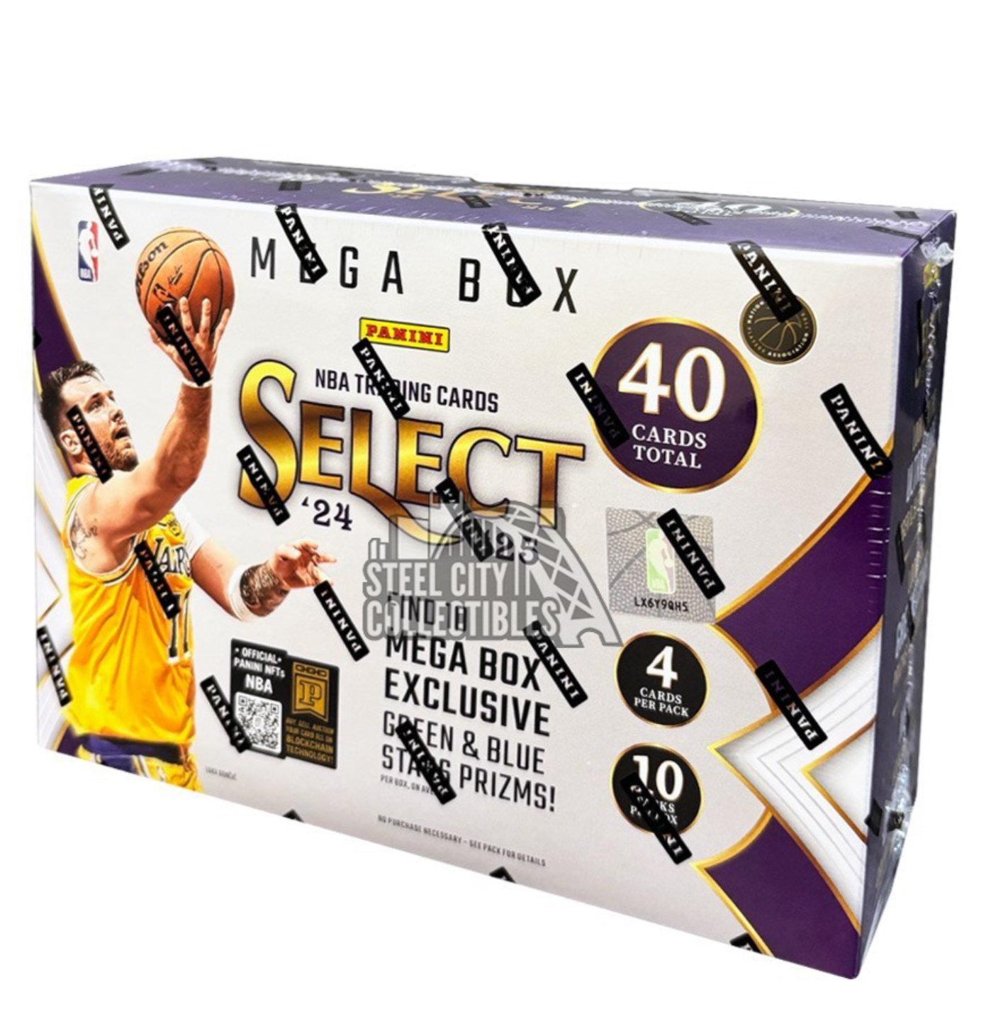 2024-25 Panini Select Basketball Hobby Mega Box