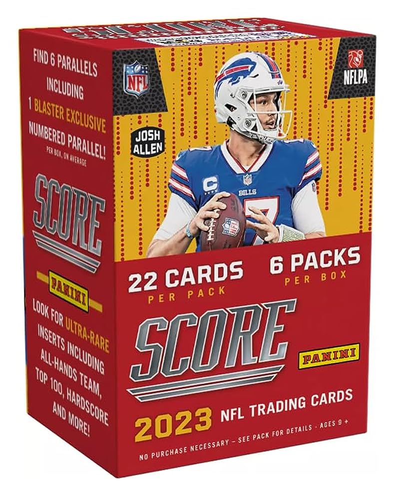 : 2022 Panini Score Football Trading Card Blaster Box