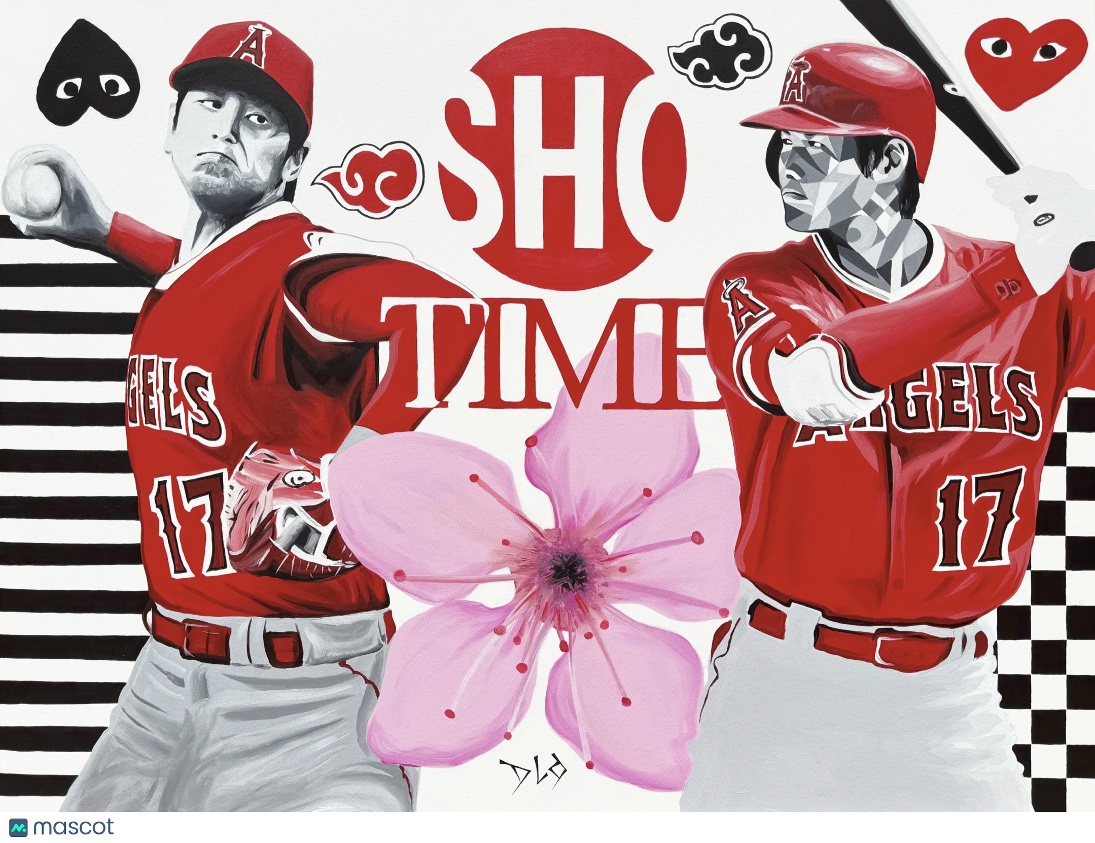 DLo Sho Time Original Painting 36x48