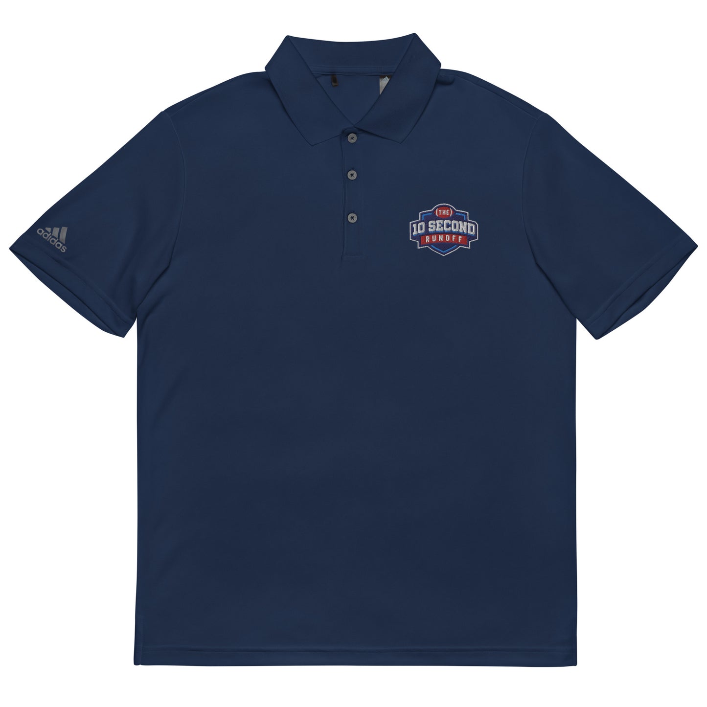 Ten Second Runoff adidas performance polo shirt