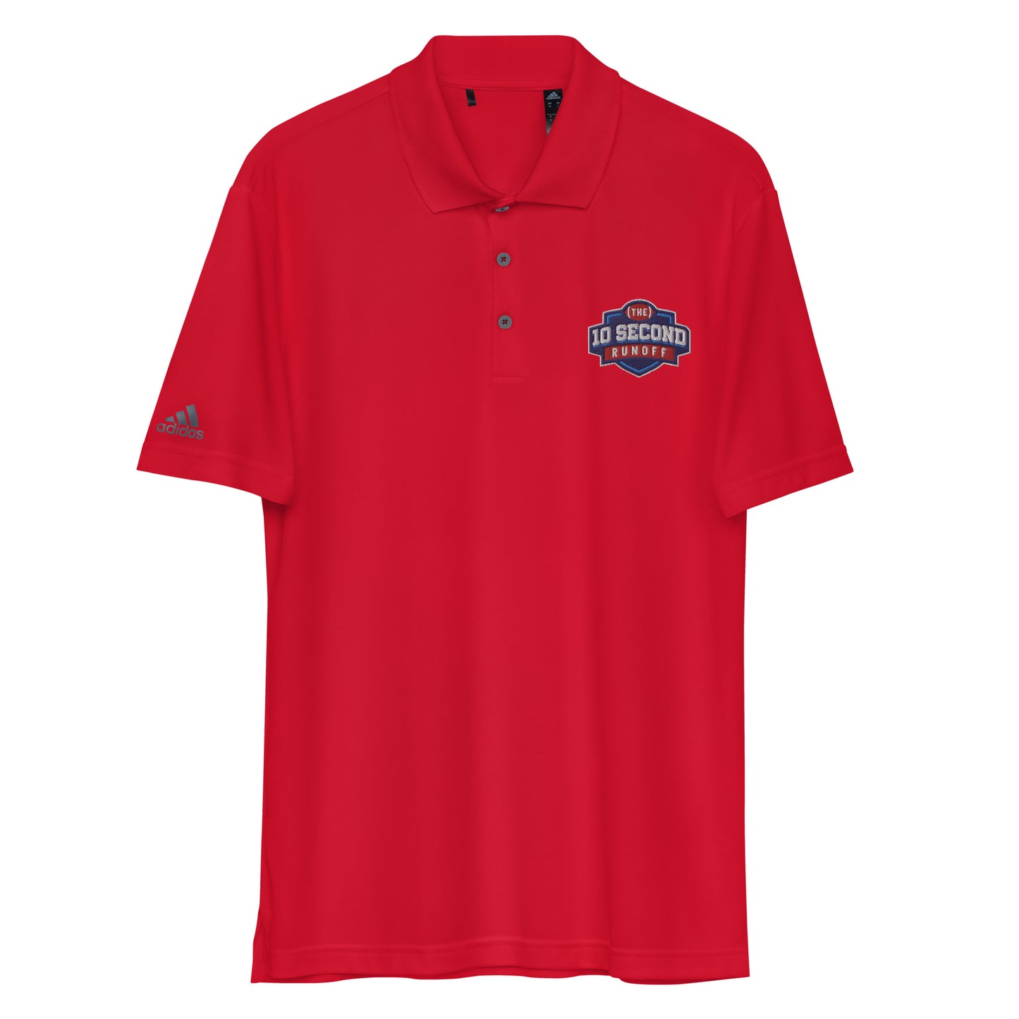 Ten Second Runoff adidas performance polo shirt