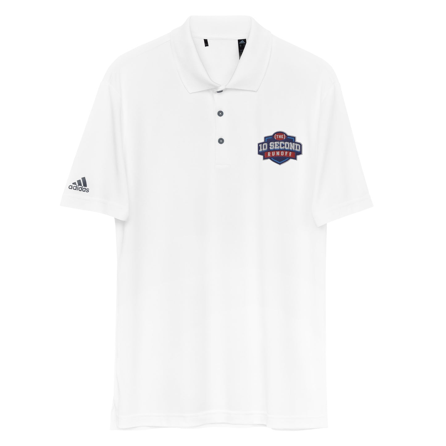 Ten Second Runoff adidas performance polo shirt