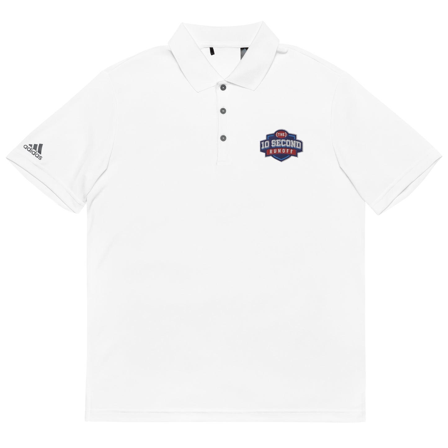 Ten Second Runoff adidas performance polo shirt