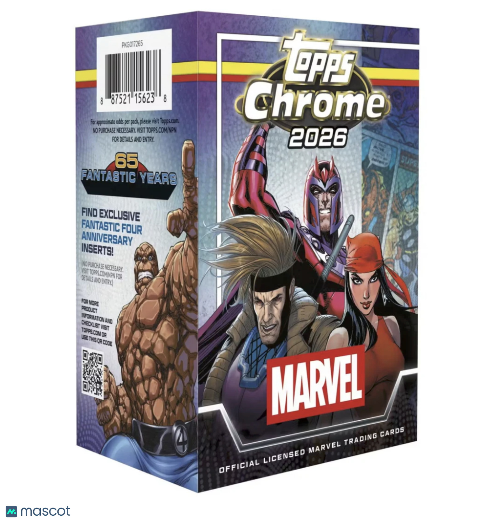 2026 Topps Chrome Marvel Blaster Box