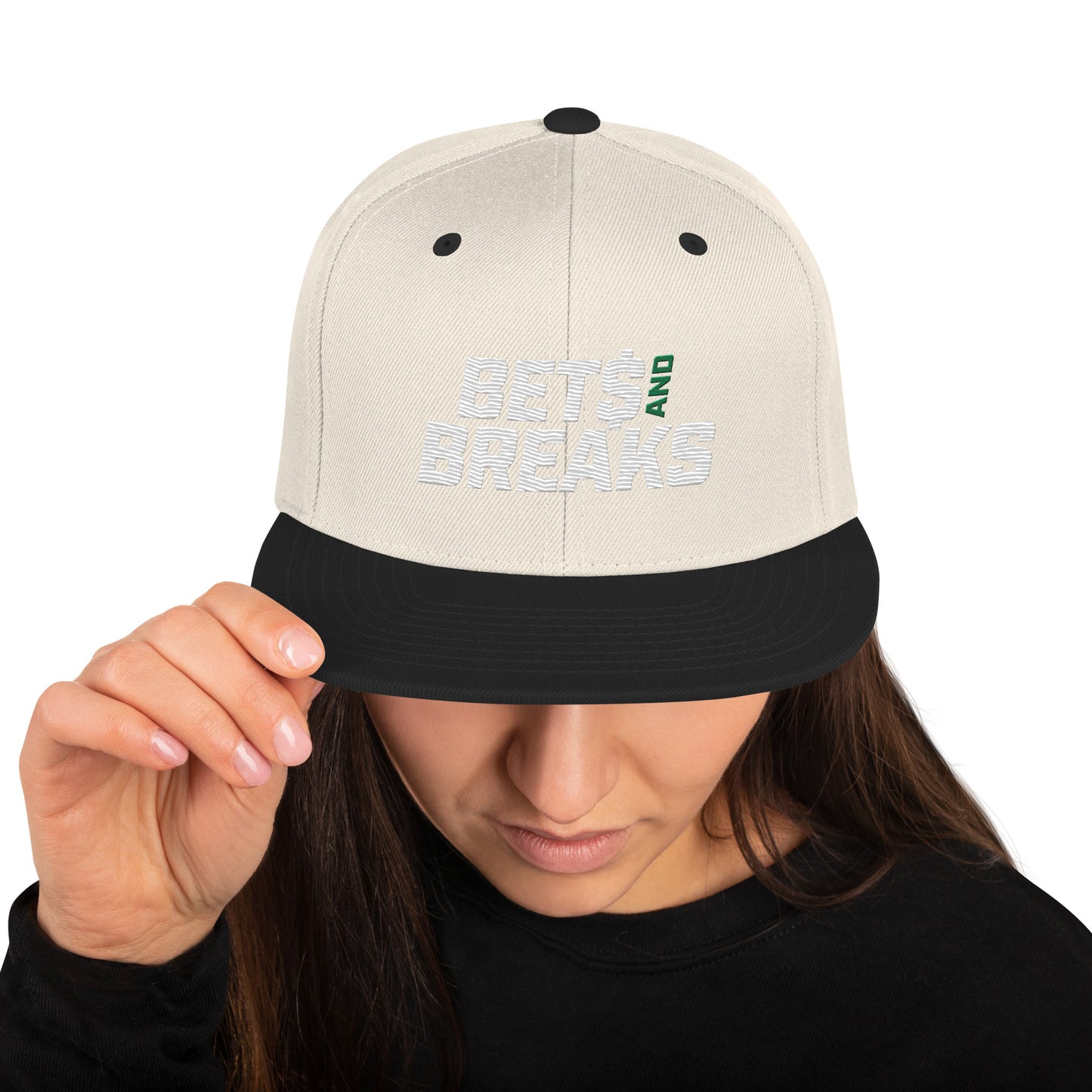 Bets and Breaks Snapback Hat