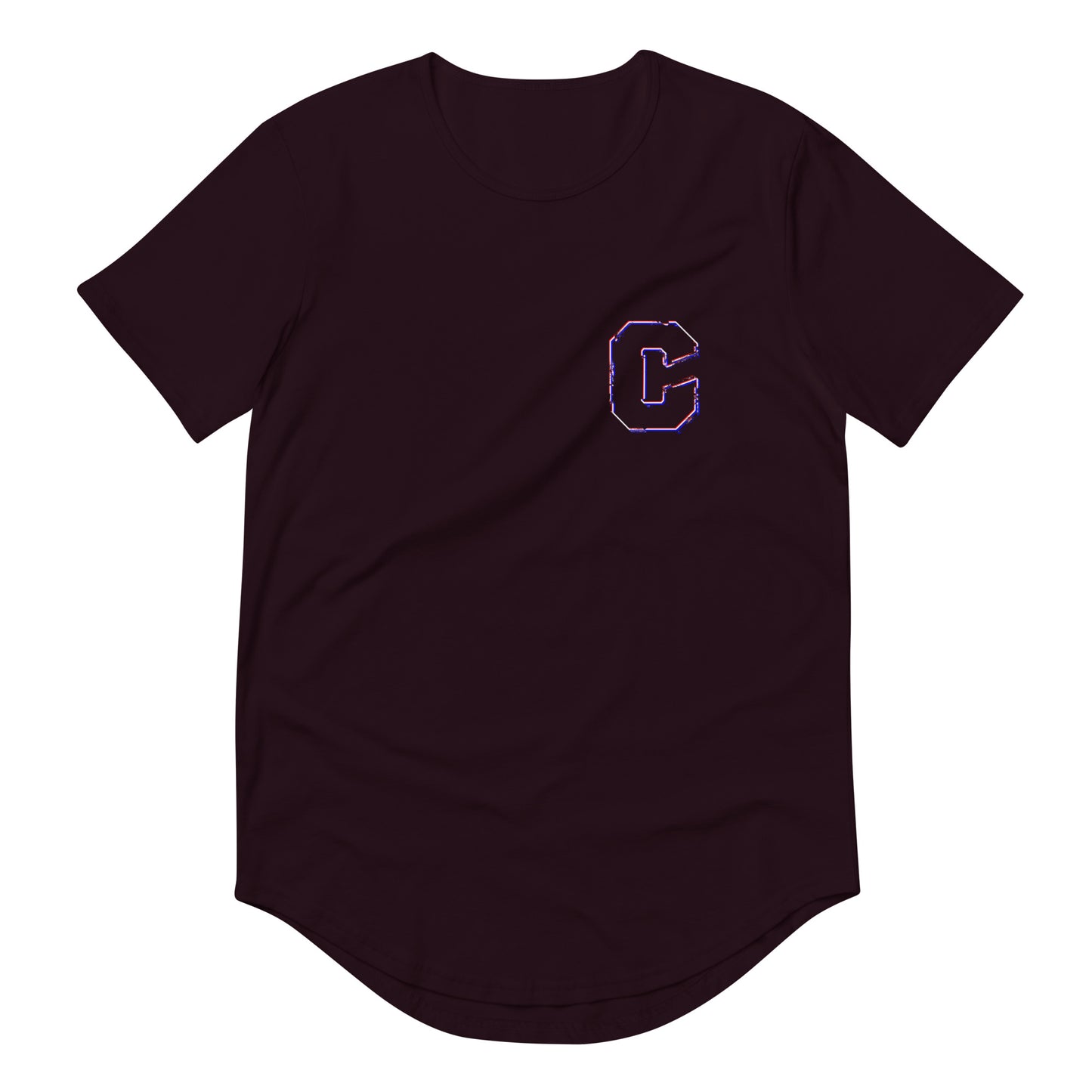Glitched Culture Men's Curved Hem T-Shirt