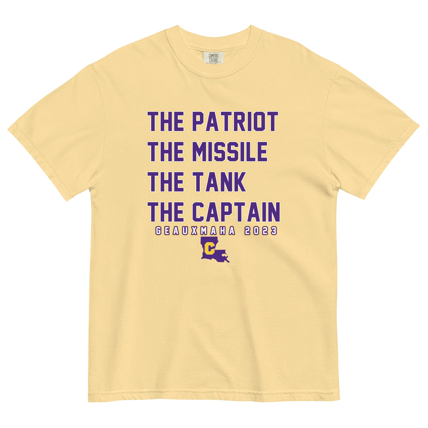The Dream Team Men’s garment-dyed heavyweight t-shirt