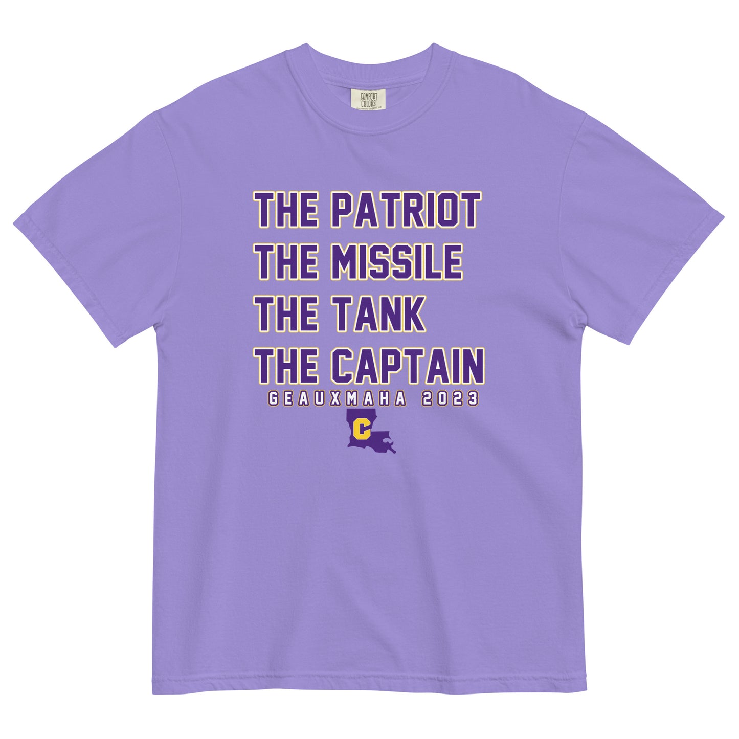 The Dream Team Men’s garment-dyed heavyweight t-shirt