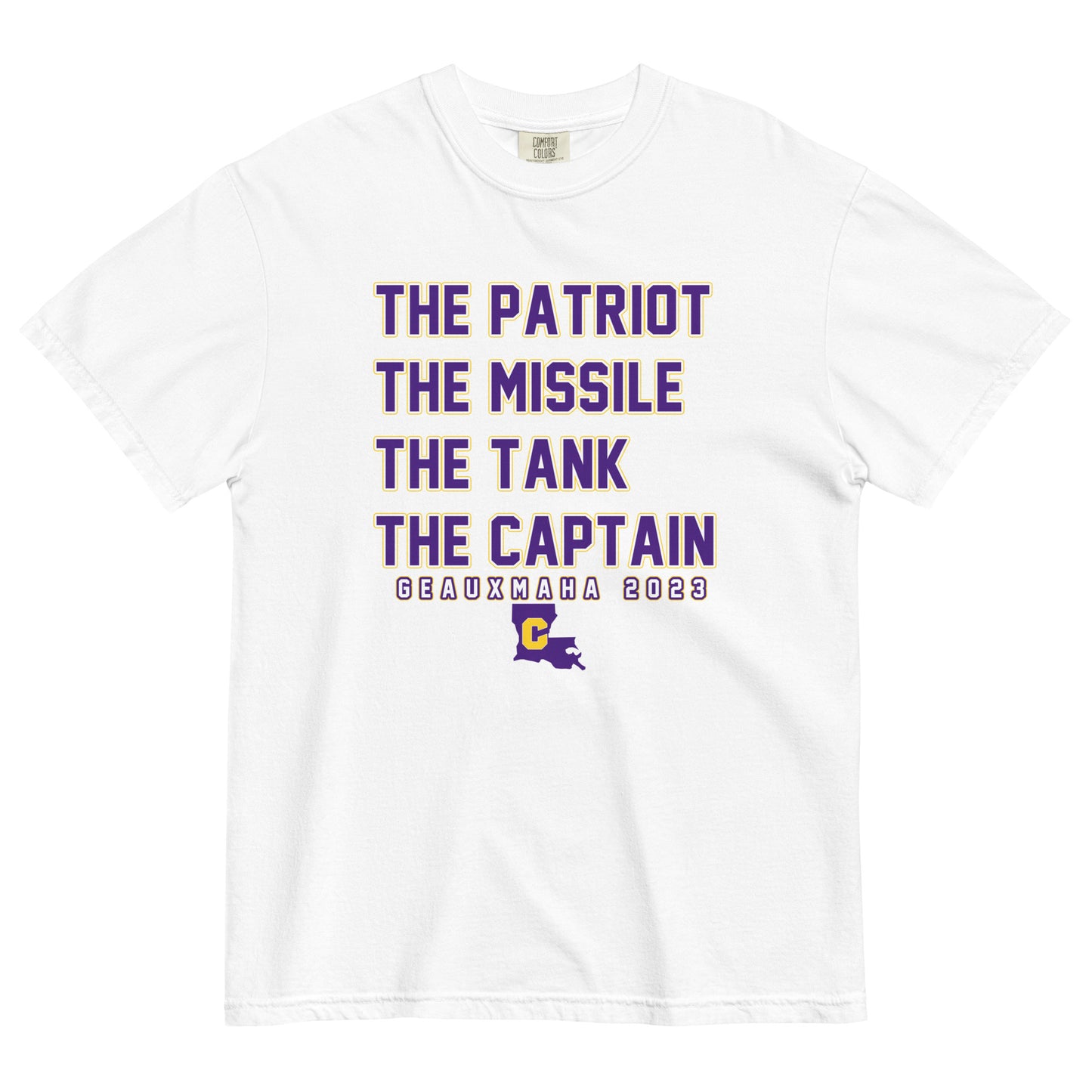 The Dream Team Men’s garment-dyed heavyweight t-shirt