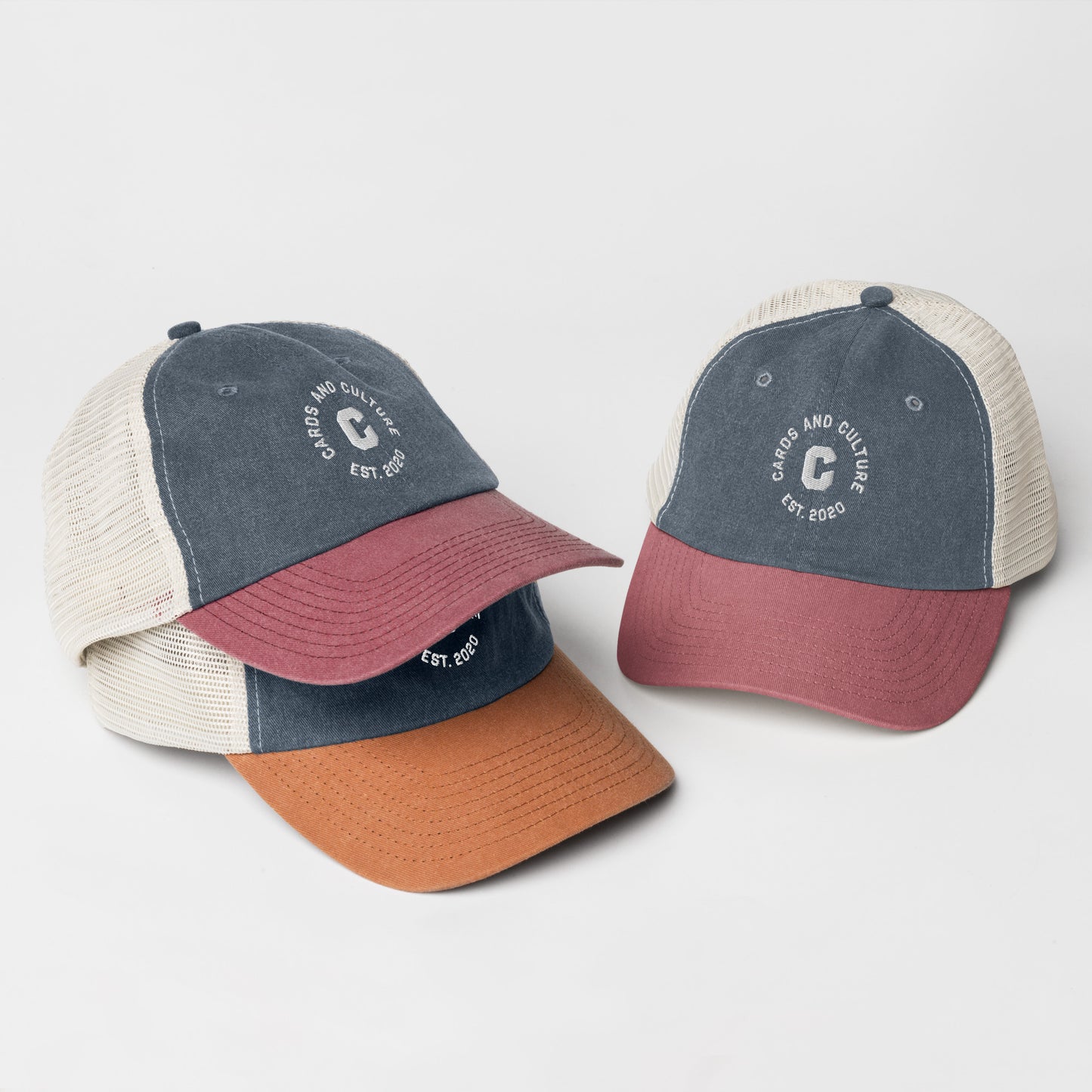 Cards and Culture Pigment-dyed cap