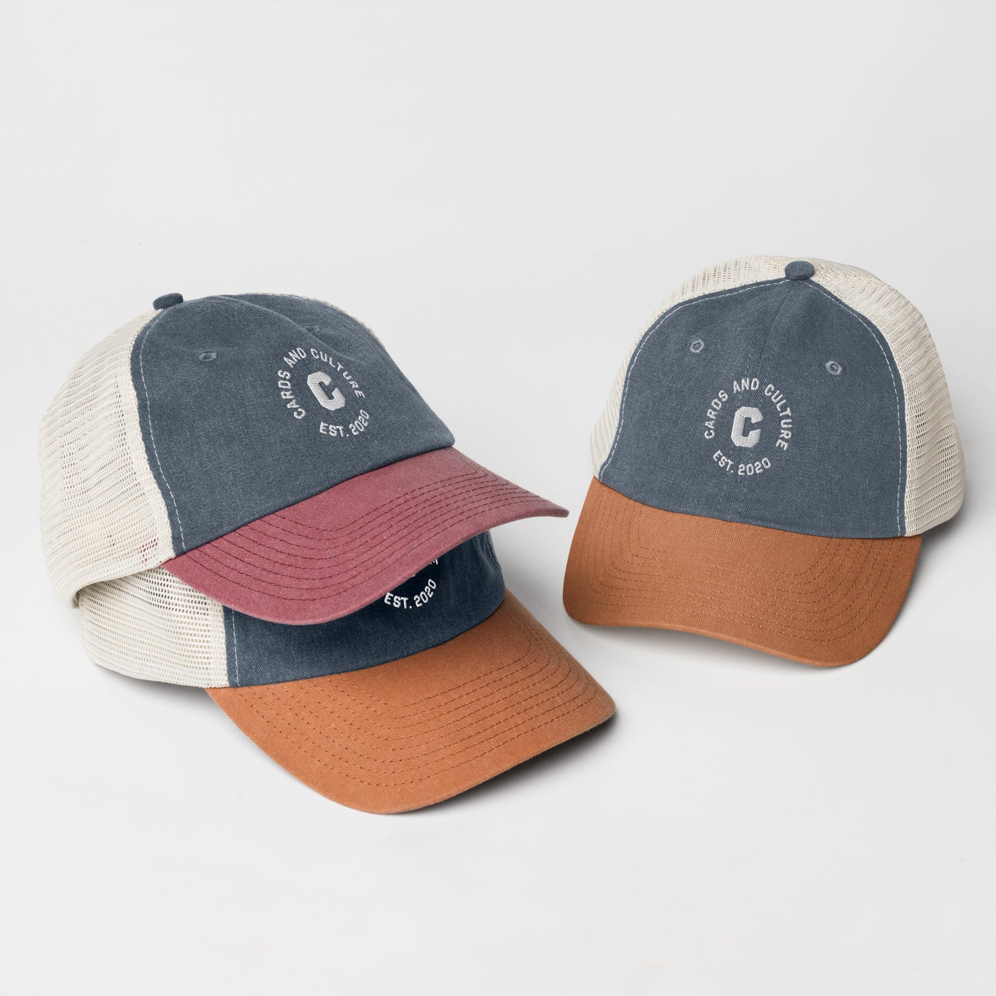 Cards and Culture Pigment-dyed cap