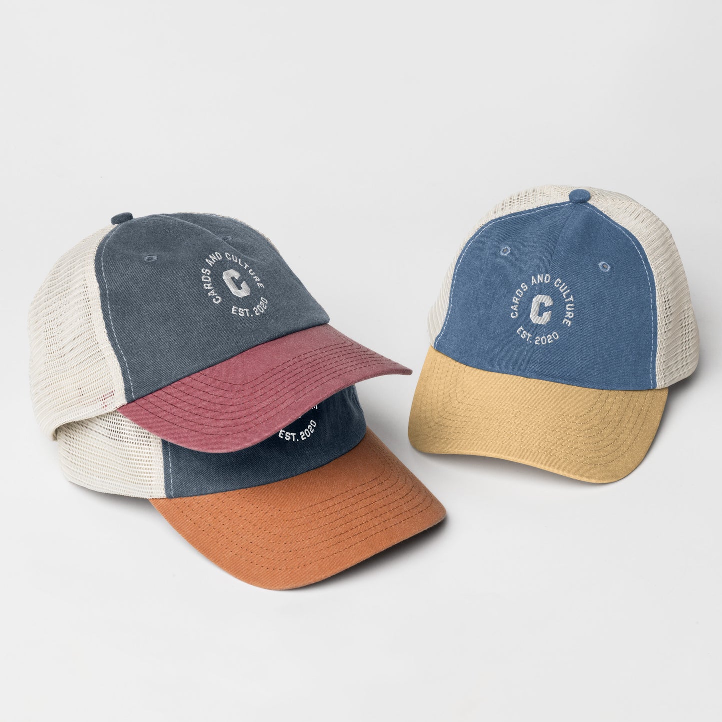 Cards and Culture Pigment-dyed cap