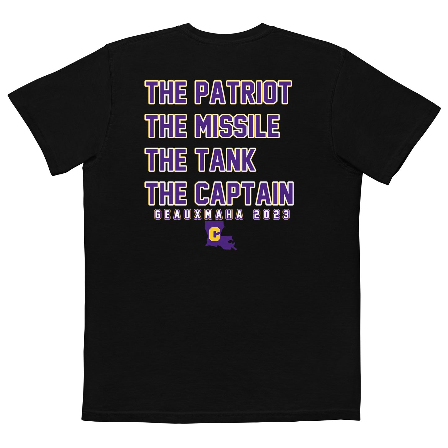 The Dream Team Unisex garment-dyed pocket t-shirt
