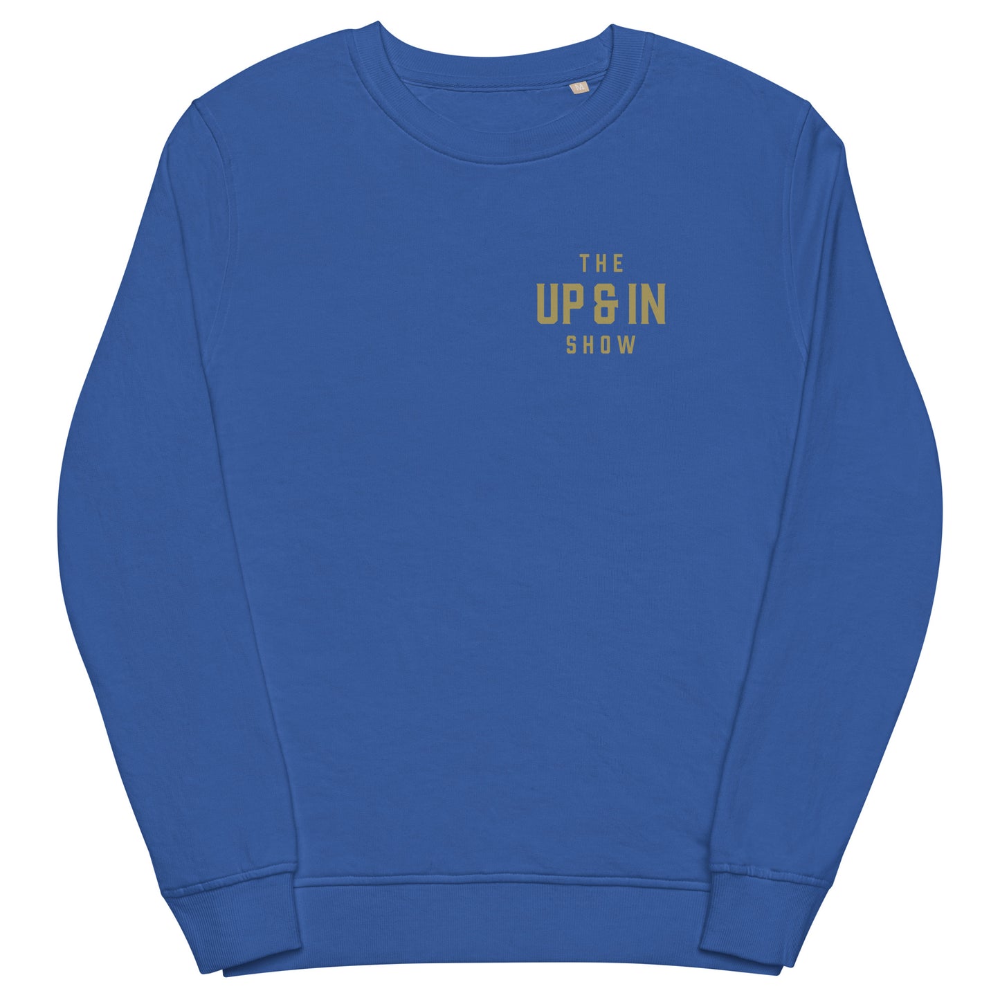 Up and In Unisex organic sweatshirt