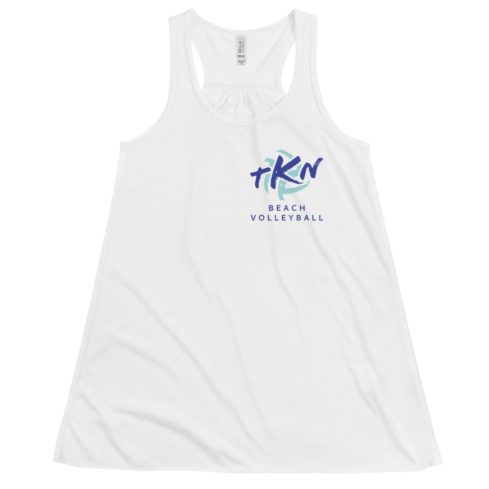TKN Women's Bella & Canvas Flowy Racerback Tank