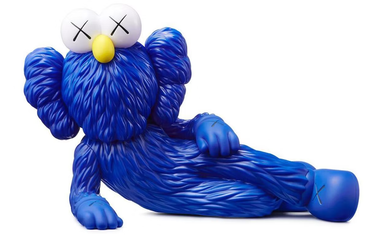 KAWS TIME OFF Vinyl Figure -Blue