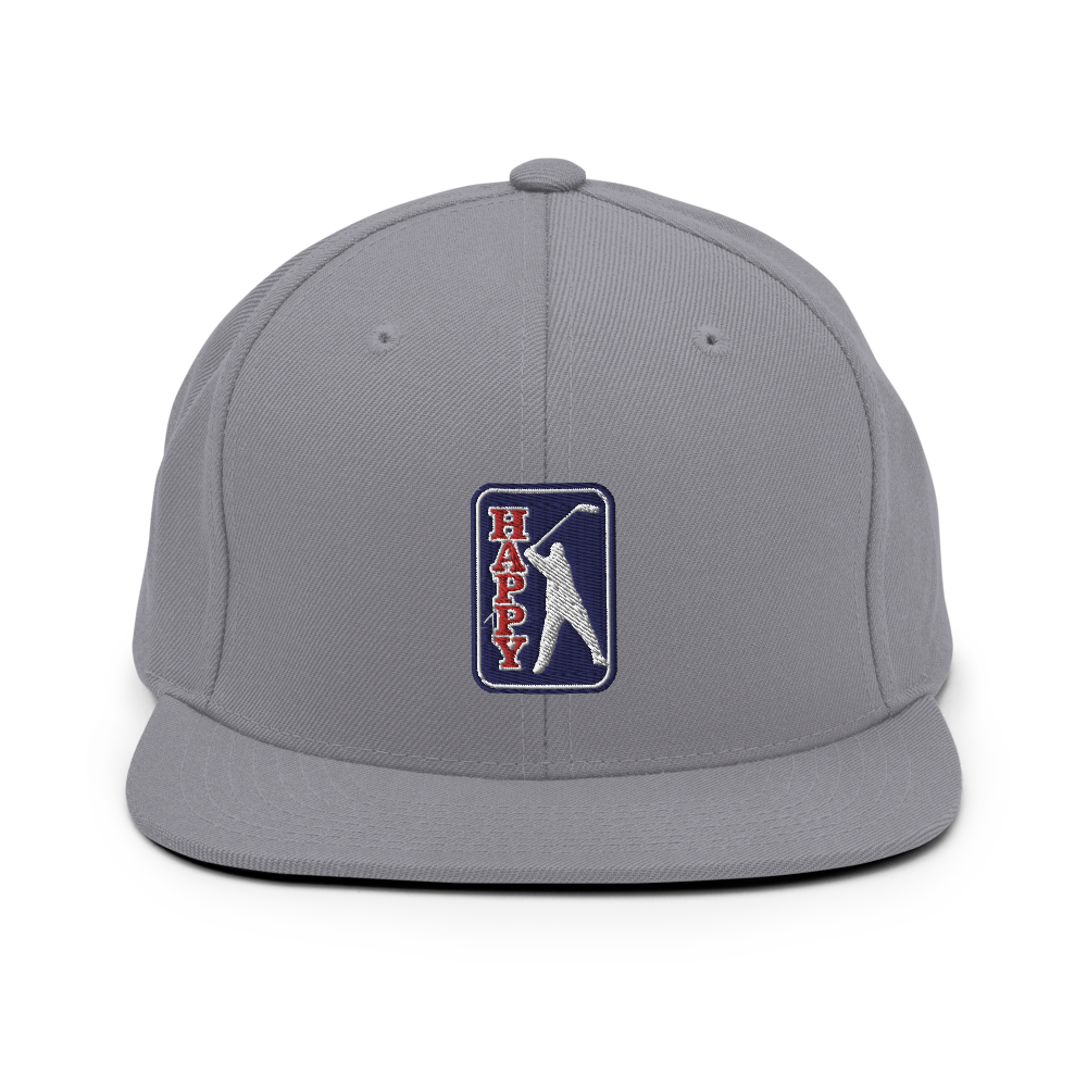 Happy Golf Association Snapback Hat