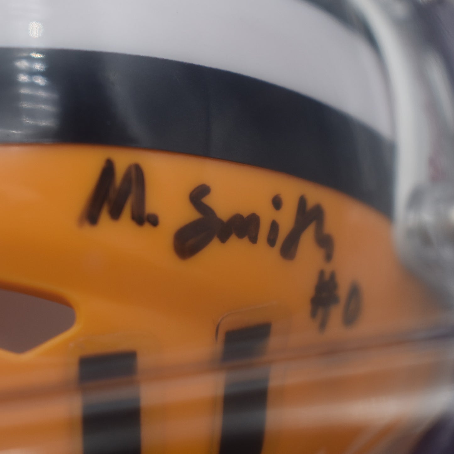 Maason Smith Signed Riddell Speed Mini Helmet