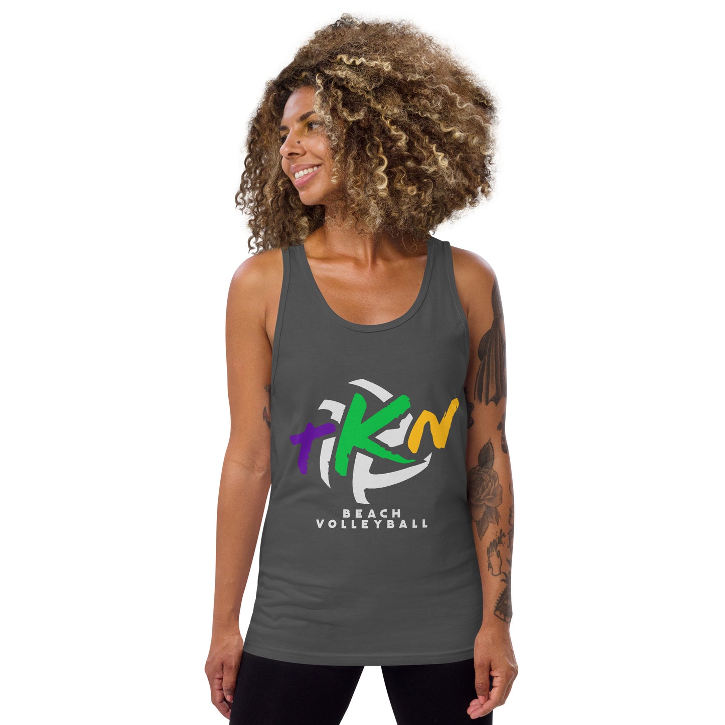 TKN LOGO NEW ORLEANS UNISEX TANK TOP V2
