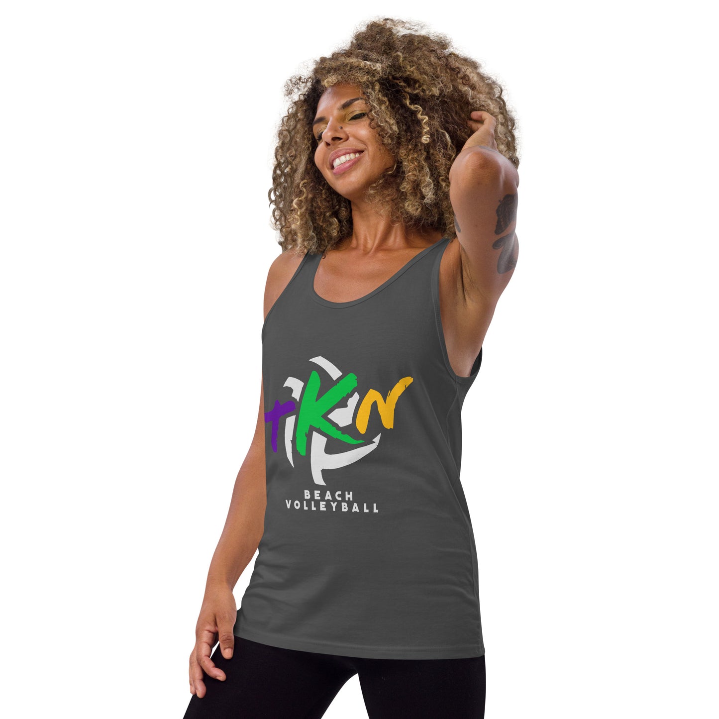 TKN LOGO NEW ORLEANS UNISEX TANK TOP V2