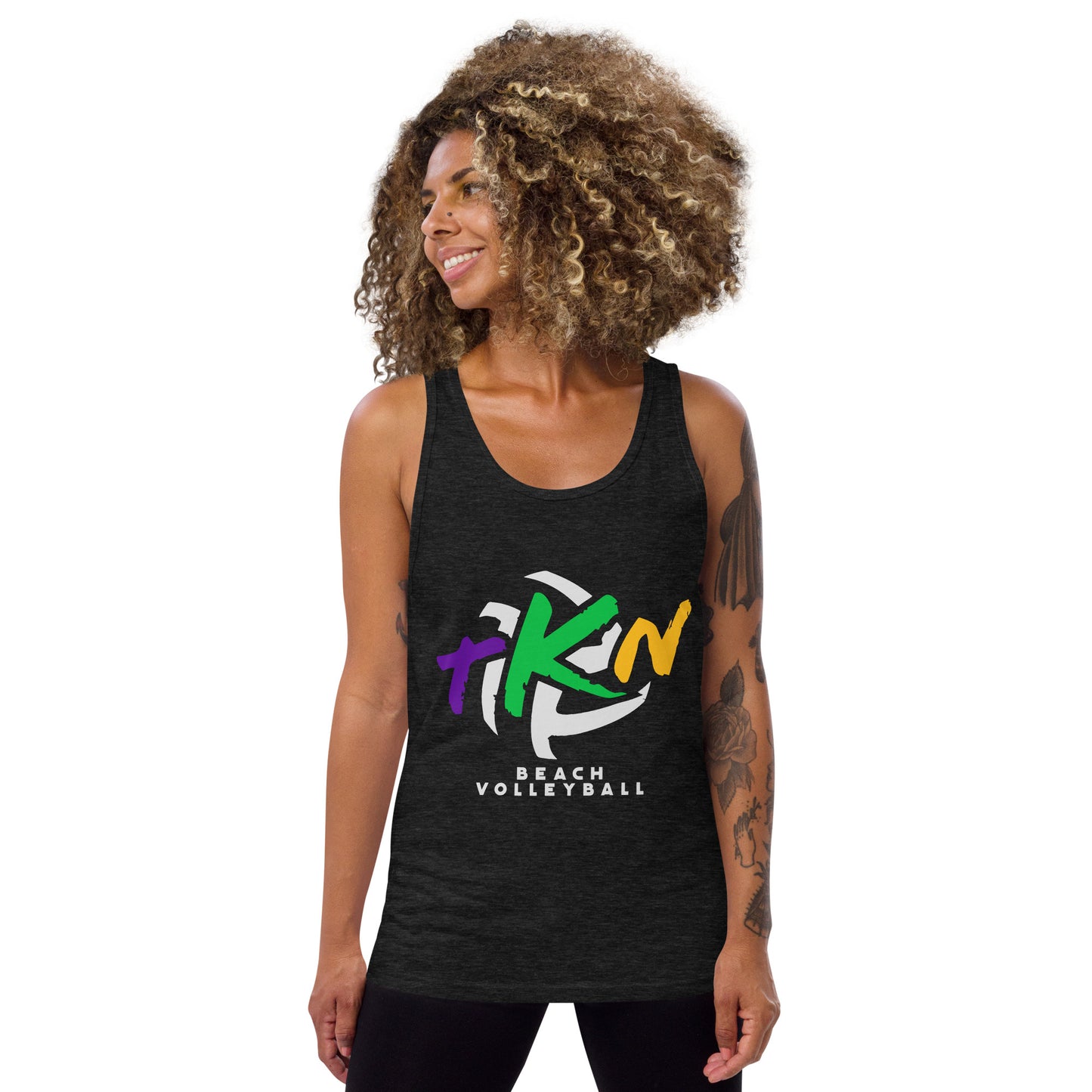 TKN LOGO NEW ORLEANS UNISEX TANK TOP V2