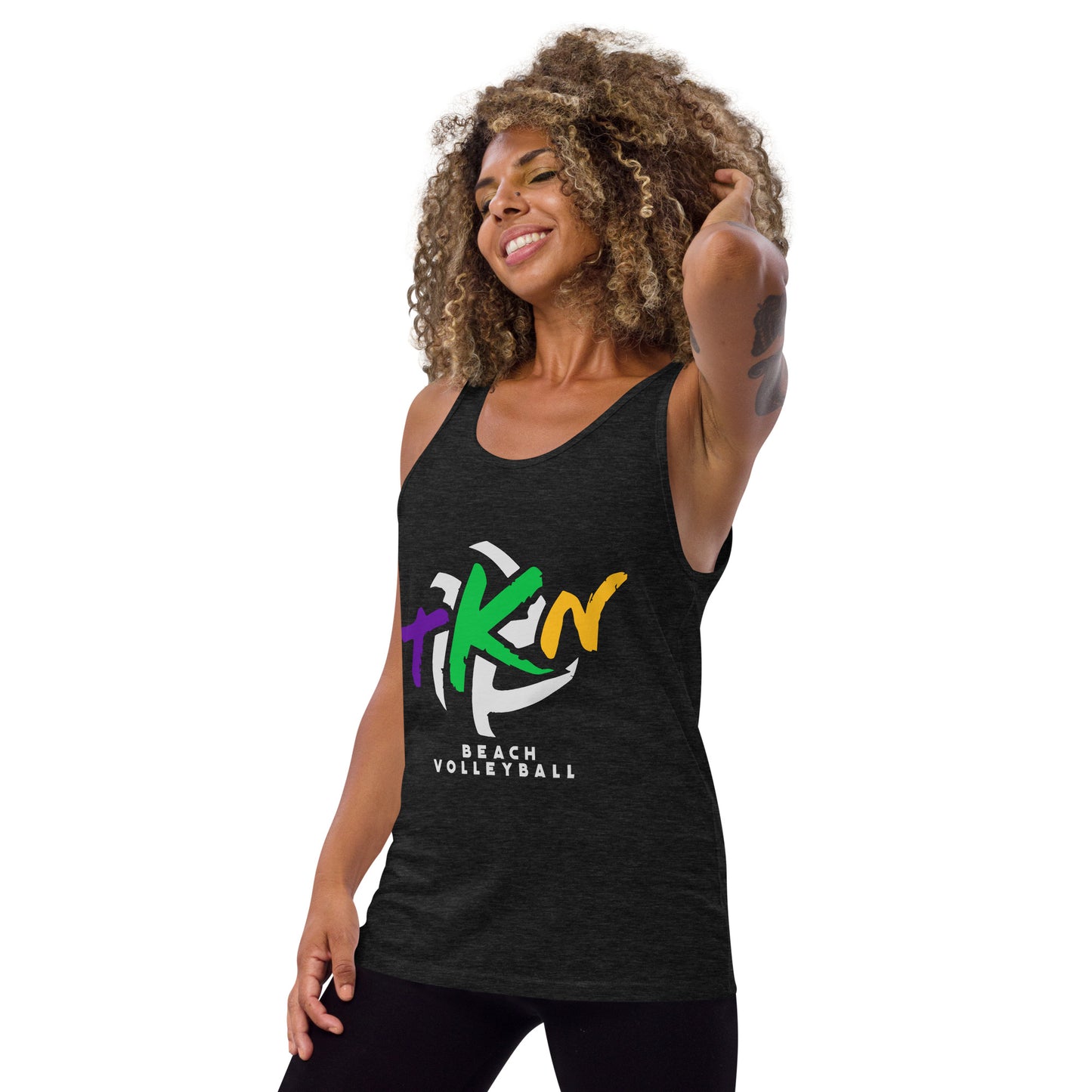TKN LOGO NEW ORLEANS UNISEX TANK TOP V2