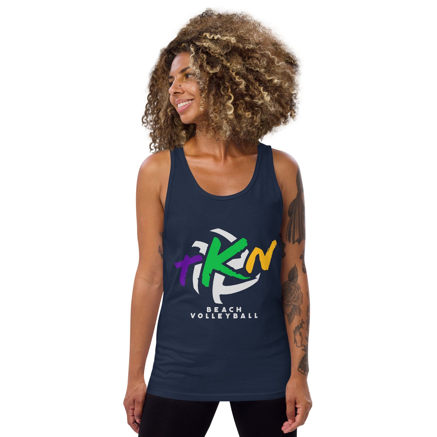 TKN LOGO NEW ORLEANS UNISEX TANK TOP V2
