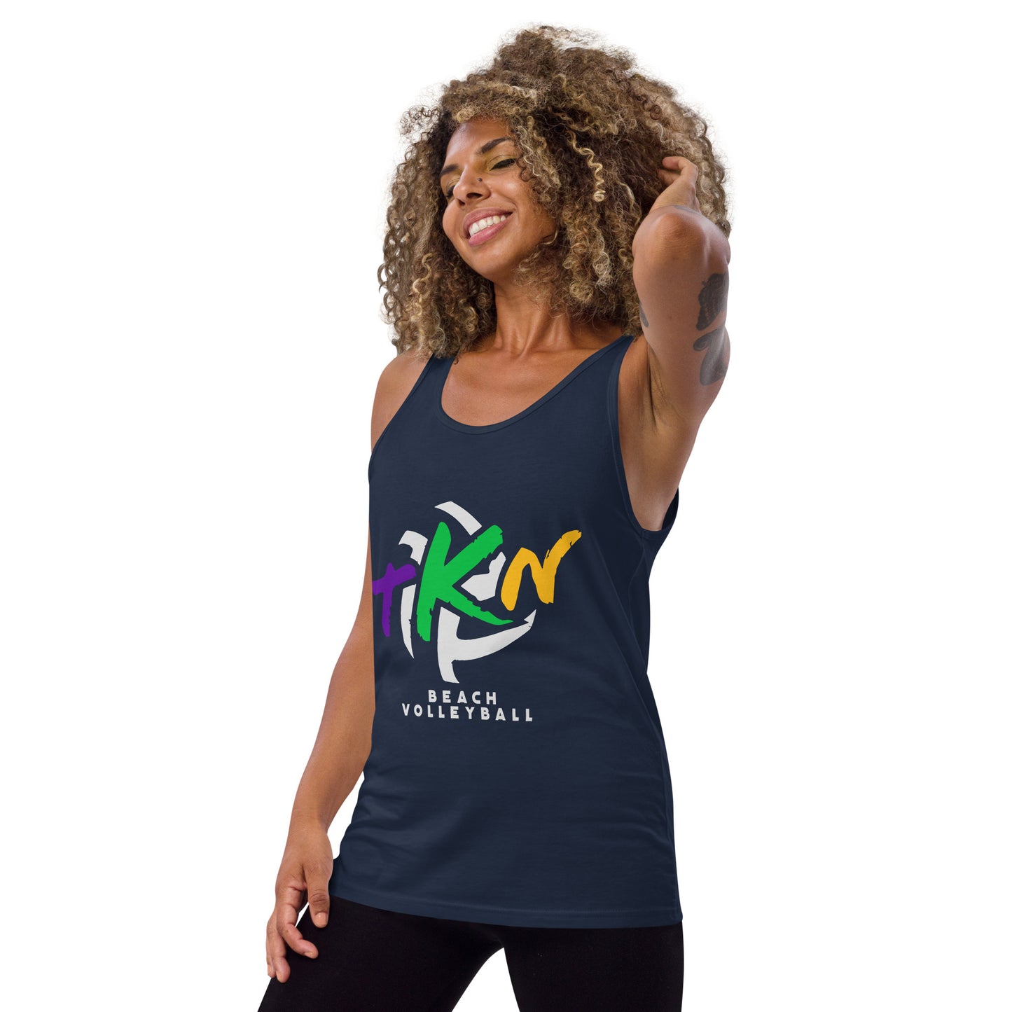 TKN LOGO NEW ORLEANS UNISEX TANK TOP V2