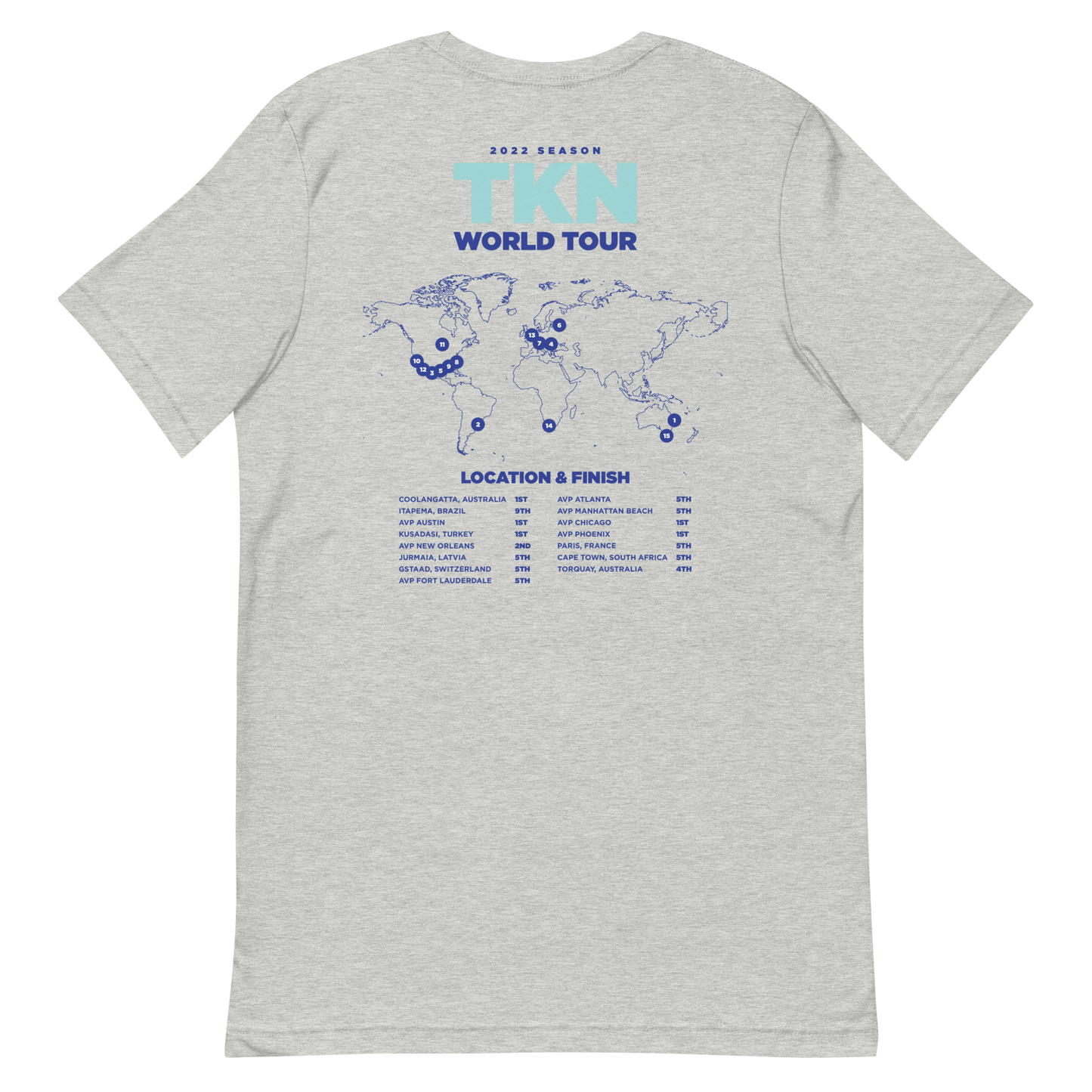 TKN Beach Volleyball World Tour T-Shirt