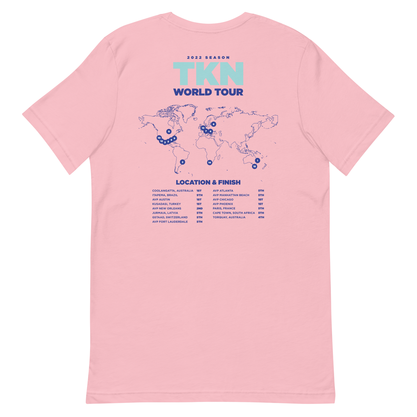 TKN Beach Volleyball World Tour T-Shirt