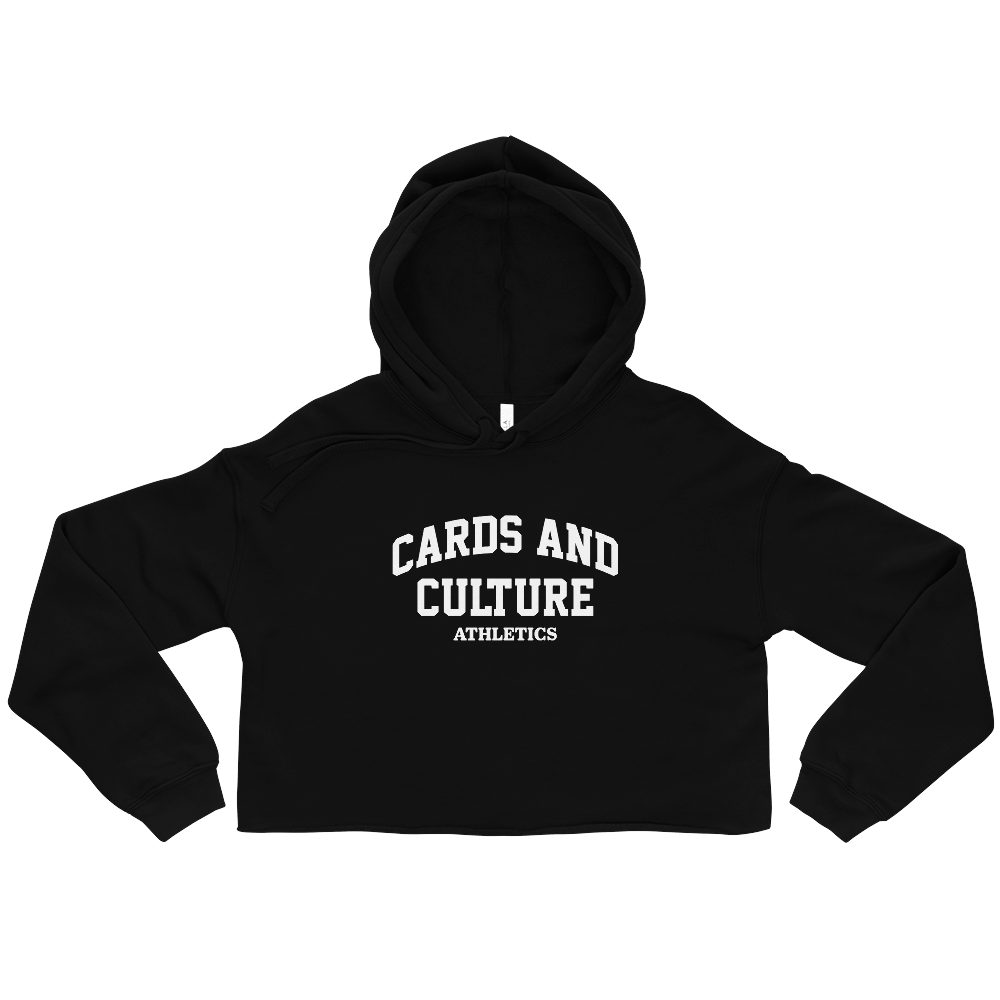 Cards and Culture Athletics Crop Hoodie