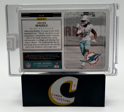 2022 Panini One Jaylen Waddle 4 Color RPA /99
