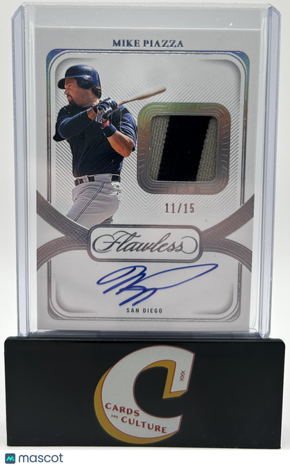 2024 Panini Flawless Mike Piazza Patch Auto /15