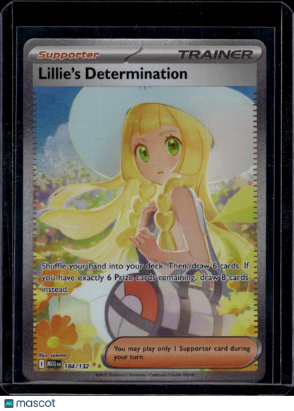 Nintendo 2025 Pokemon Scarlet & Violet Megumi Lillie's Determination