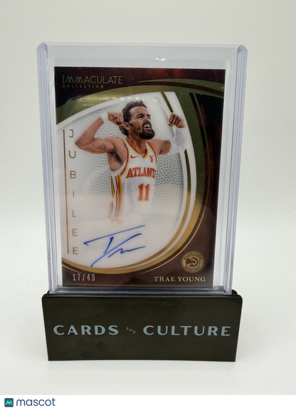 2025 Panini Immaculate Collection Jubilee Trae Young 17/49