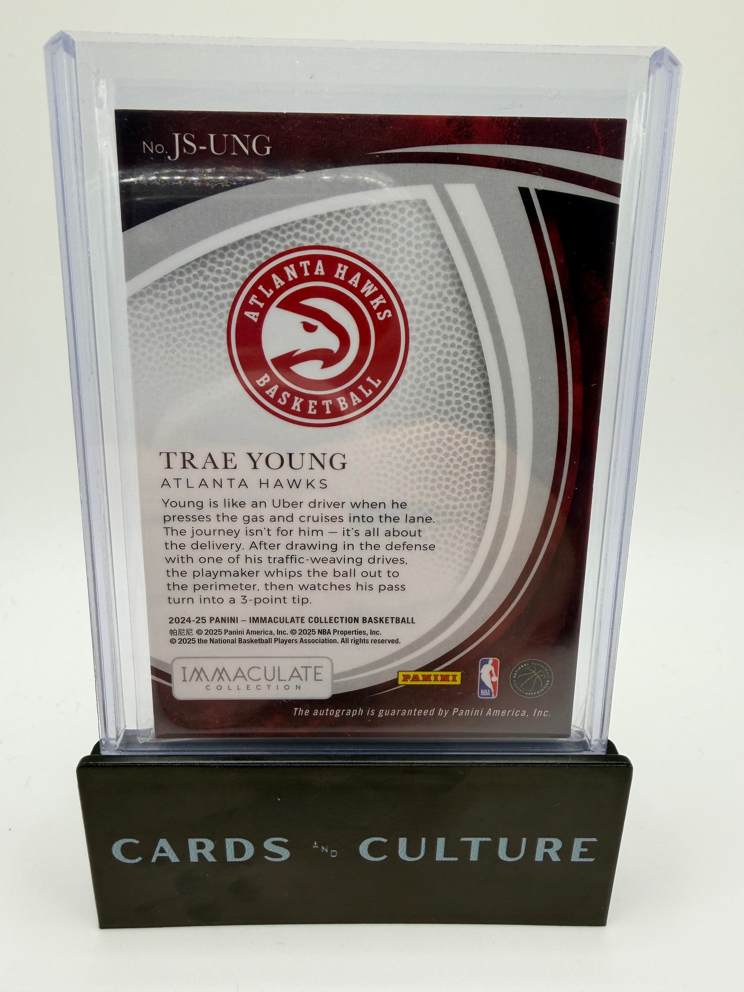 2025 Panini Immaculate Collection Jubilee Trae Young 17/49