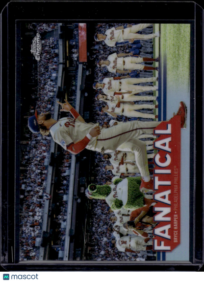 2025 Topps Chrome Fanatical Bryce Harper SP