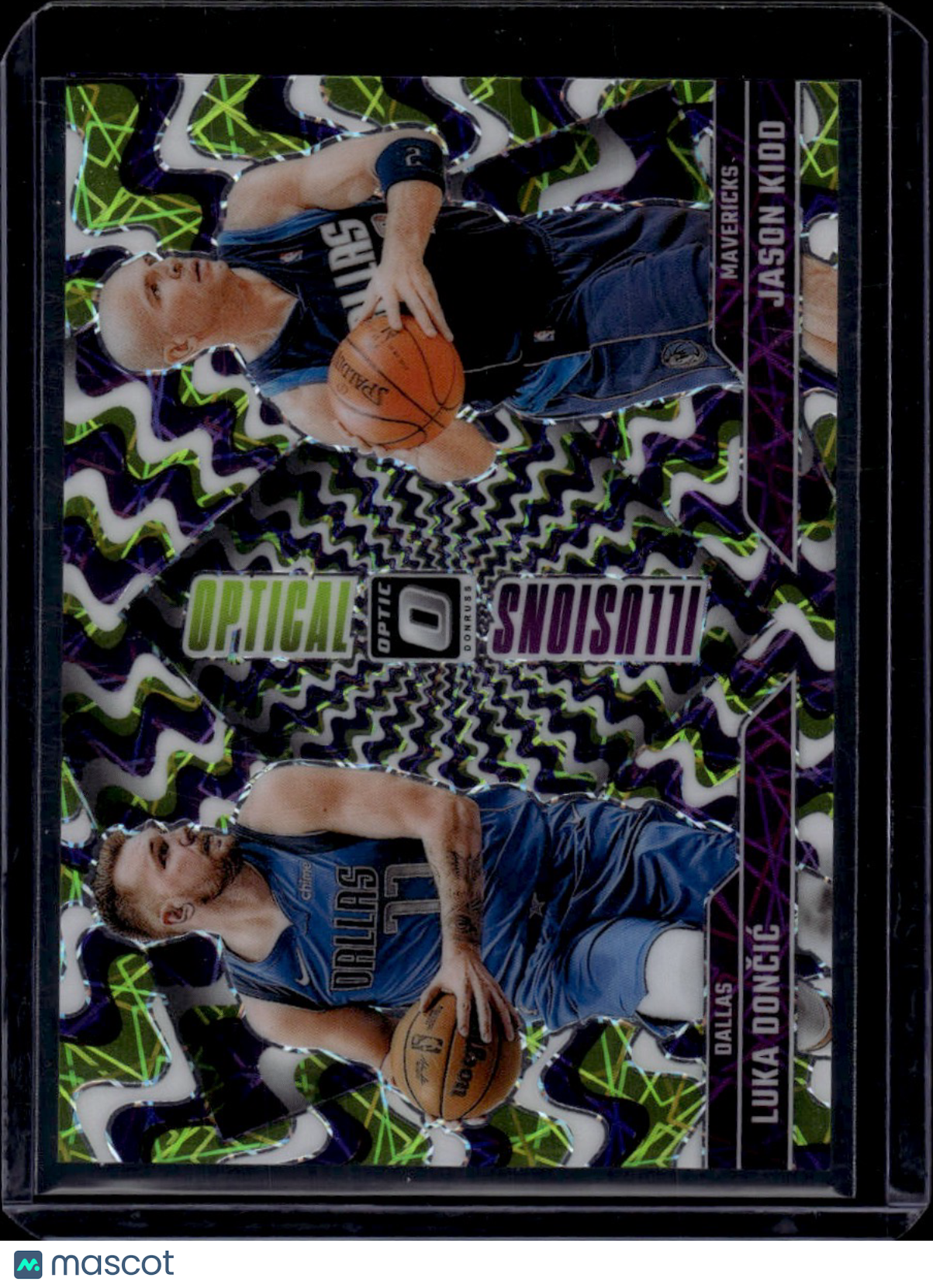 2025 Panini Prizm Optical Illusions Luka Doncic Jason Kidd /59