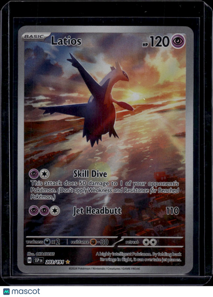 Pokemon 2024 Stellar Crown Pokemon Latios